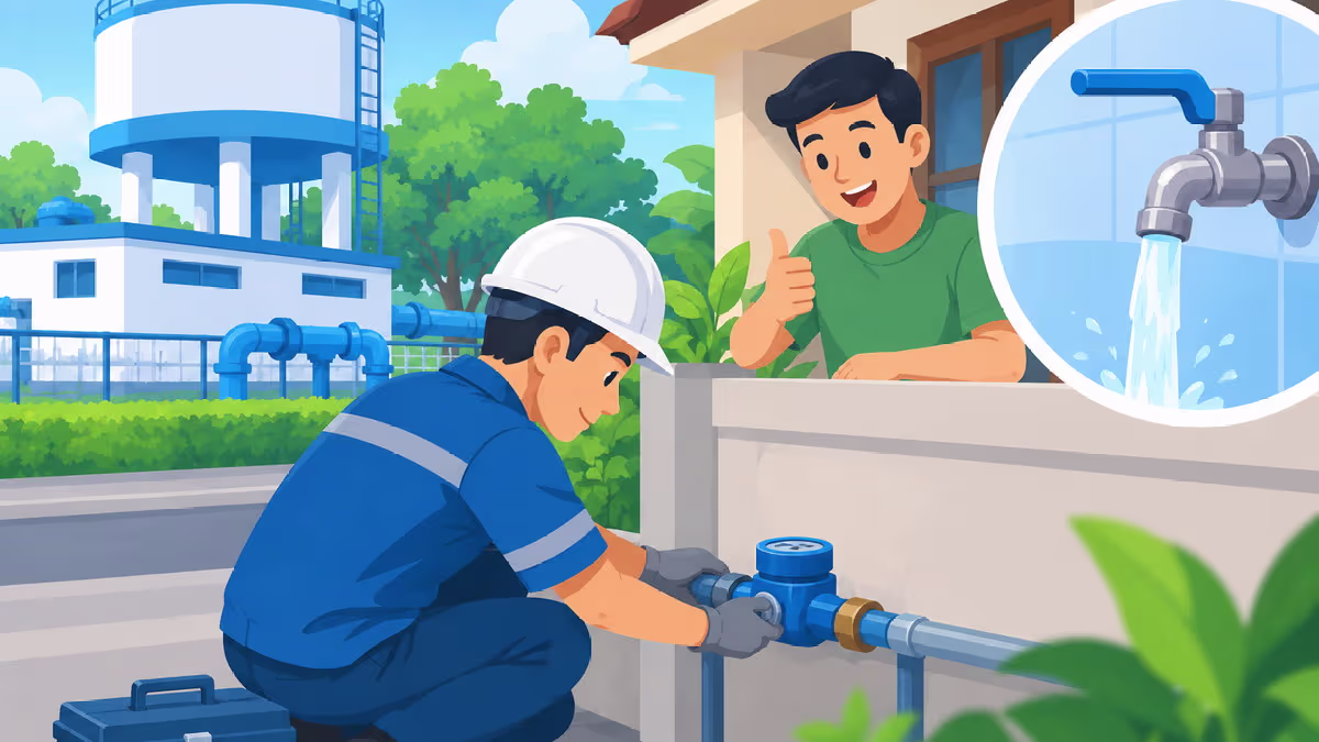 Gebyar Sambungan Baru PAMTS, Pasang Air Perpipaan Kini Mulai Rp1,8 Juta