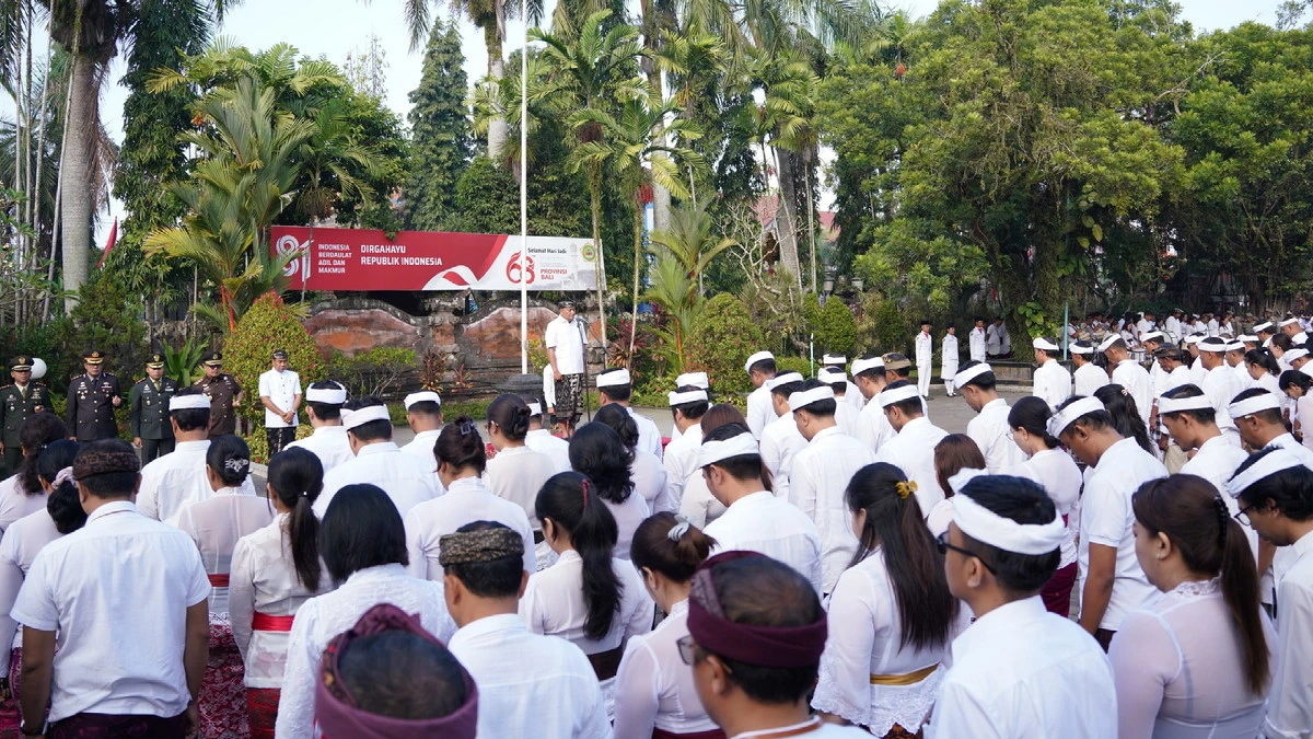 Hari Jadi ke-68 Provinsi Bali, Pemkab Gianyar Soroti Enam Prioritas Pembangunan hingga 2030